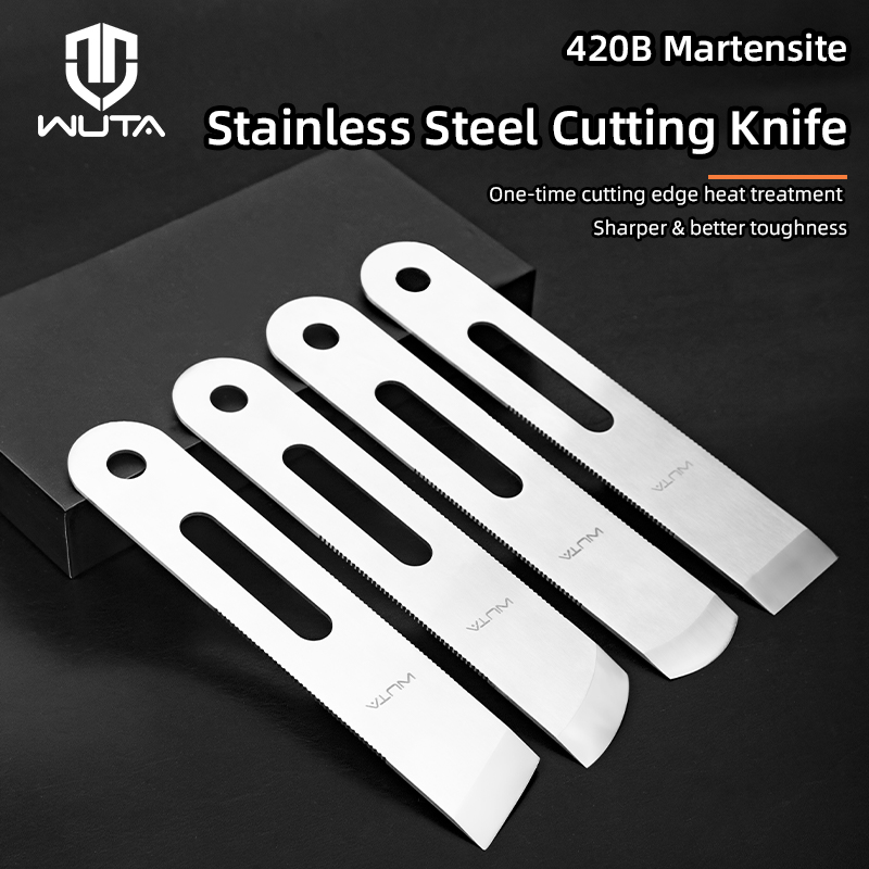 Round Knife Leatherwork - WUTA Design Professional หนังบางมีด Skiving เครื่องมือ