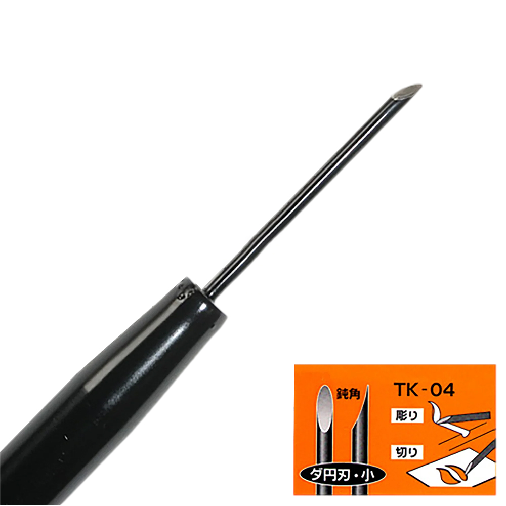 Round Knife Leatherwork - มีดแกะสลักขี้ผึ้งขนาดเล็ก EIGER Tool TK-04 รุ่นกลม 1.2