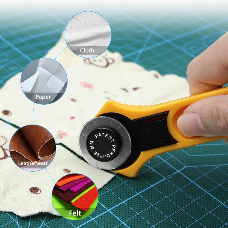 28mm Patchwork Roller ล้อรอบมี - Round Knife Leatherwork บทวิจารณ์และราคา