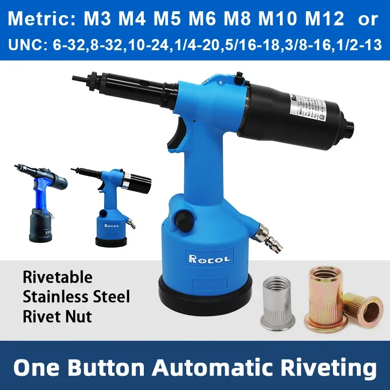 อุตสาหกรรม Rivet Nut ปืนไฮดรอล - Rivet Setter Tool บทวิจารณ์และราคา