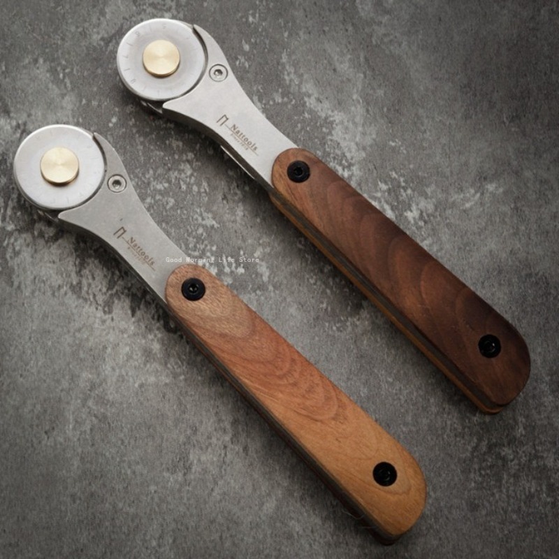 มีดกลิ้งโลหะขนาดเล็ก สแตนเลส ใ - Round Knife Leatherwork บทวิจารณ์และราคา