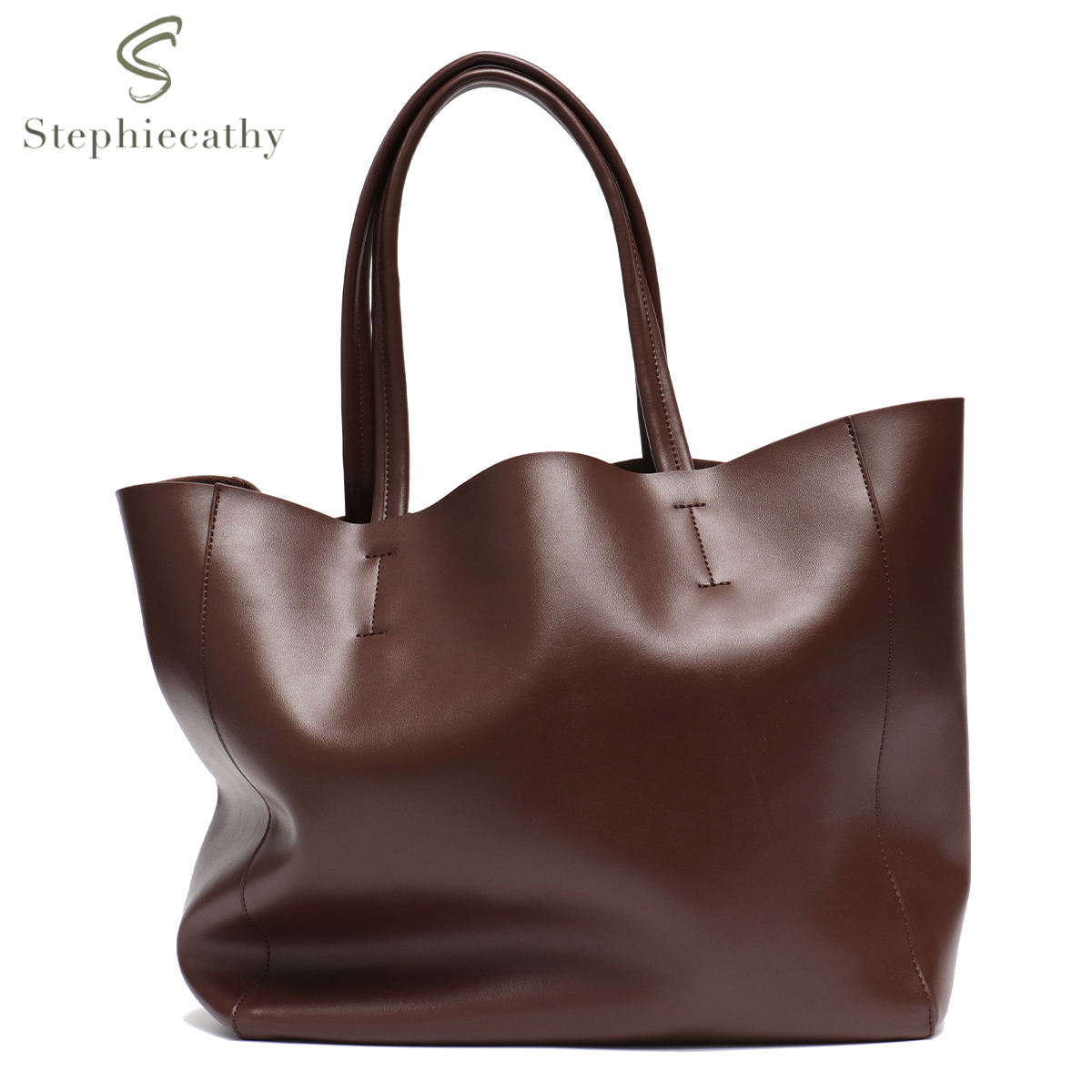 กระเป๋าถือโท้ทความจุขนาดใหญ่สำ - Leatherwork Designs บทวิจารณ์และราคา