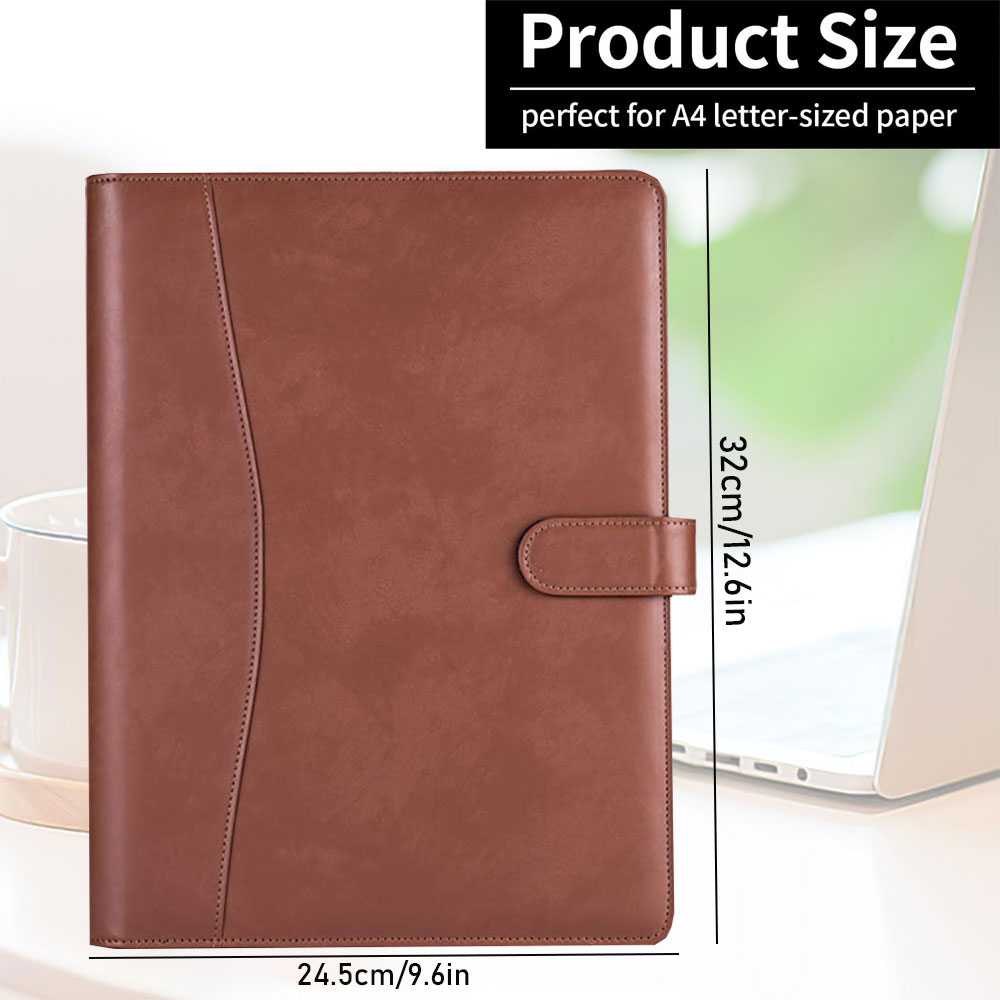 แฟ้มหนังอเนกประสงค์พร้อมปกแผ่น - Leather Work Folder บทวิจารณ์และราคา