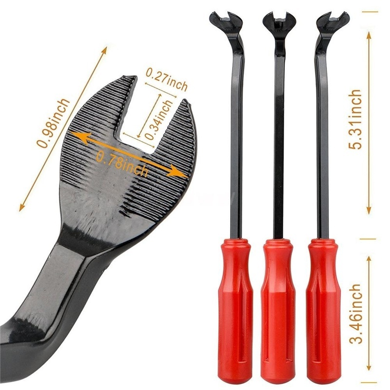 ขนาดผสมรถพลาสติก Retainer คลิป - Rivet Setter Tool บทวิจารณ์และราคา